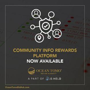 Community Info Rewards Platform Patents Available on the Ocean Tomo Bid-Ask Market® Platform